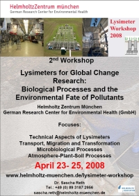 gsf - Lysimeter Workshop